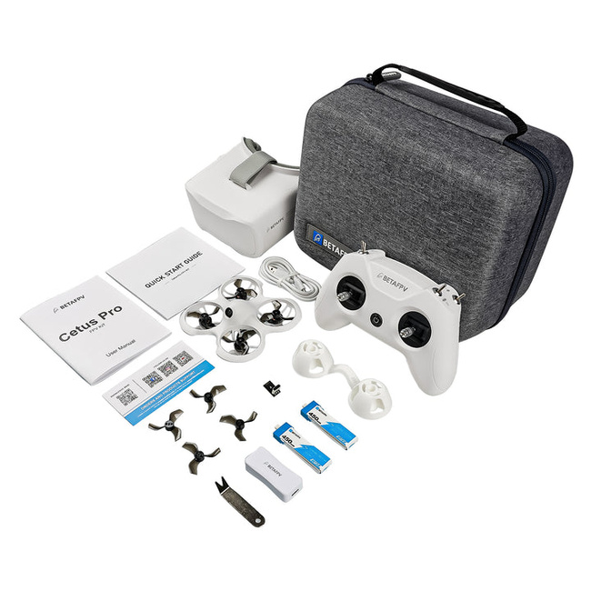 Zestaw FPV BetaFPV Cetus Pro z goglami VR02, automatyczne lądowanie