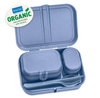 Zestaw lunchboxów Pascal Ready organic - niebieski - Koziol