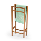 Arredamenti Salvi' Stojak na ręczniki - 77 x 34 cm, Brązowy