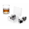 Kamienie do whisky Vacu Vin ze stali nierdzewnej, 4 sztuki