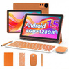 Extralink Tablet CP31 4GB RAM+128GB Orange | Tablet | Android 15, 2Mpx+8Mpx, 6000mAh, 1280x800px, klawiatura, mysz, rysik