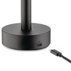 Lampa LED Alessi 28 cm Czarna
