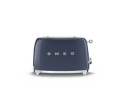 Toster Smeg TSF01NBEU na 2 kromki, granatowy, styl lat 50.