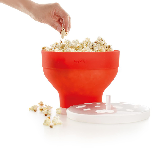 Naczynie do domowego popcornu Lekue