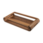 Dwustronne tace drewniane 21 x 43 cm - Artelegno
