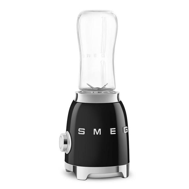Smeg - Blender Mini, Czarny Pbf01bleu 50's Style