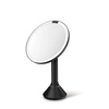 Lustro z czujnikiem sensor i kontrolą natężenia światła Simplehuman - czarny mat