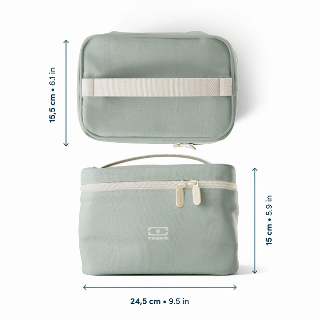 Monbento Arctic Torba Termiczna Na Lunch 5L Green Natural