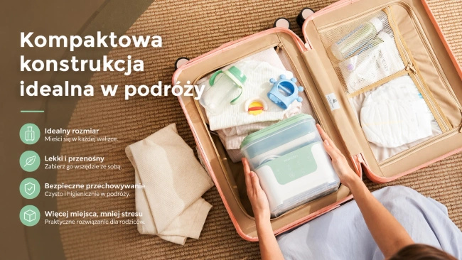 Momcozy BS04 4-in-1 Bottle Sterilizer and Dryer | Sterylizator | Suszarka | Funkcja 4 w 1