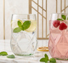 Szklanki 450 ml Geo Fondo Green - Vialli Design