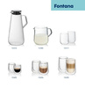 Zestaw Szklanek Do Latte Macchiato2el.Fontana - Kela