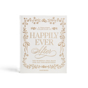 Album ślubny Printworks Happily Ever After, haftowany, beżowy, 60 stron 28 x 21 cm