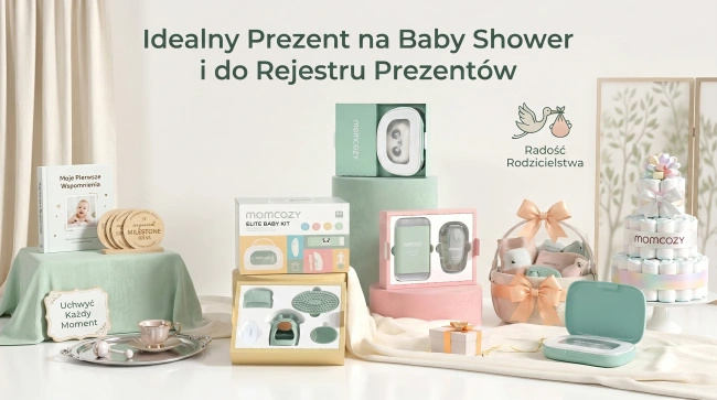 Zestaw pielęgnacyjny dla niemowląt Momcozy All-in-1 Elite Baby Kit z aspiratorem i trymerem
