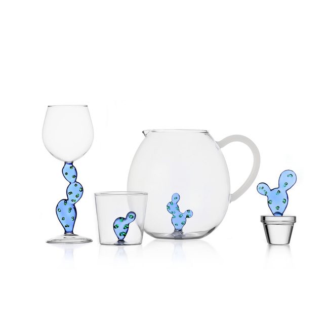 Szklanki Cactus Blue - Ichendorf Milano