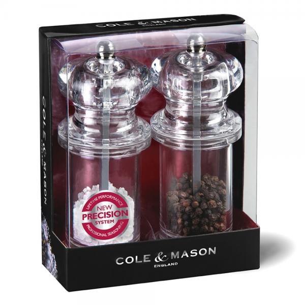 Zestaw młynków do soli i pieprzu model 505 14 cm - Cole & Mason