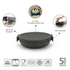 Miska na lunch Brabantia Make & Take 1 l, szczelna, Dark Grey