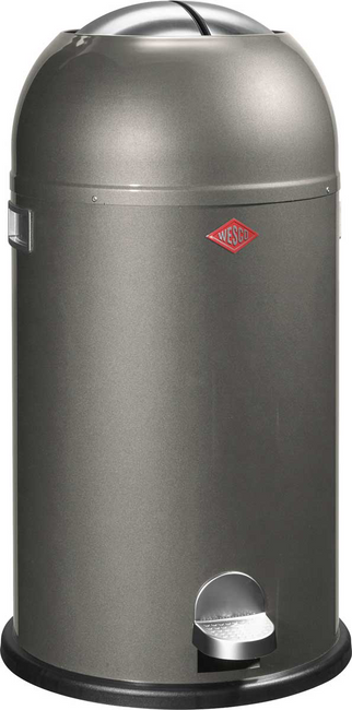 Kosz na śmieci grafitowy 33l Kickmaster - Wesco