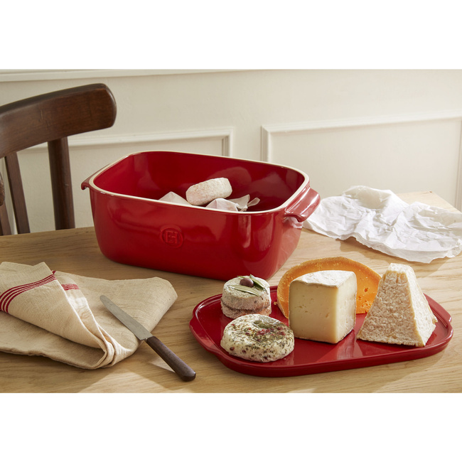 Pojemnik na ser - kremowy - Emile Henry