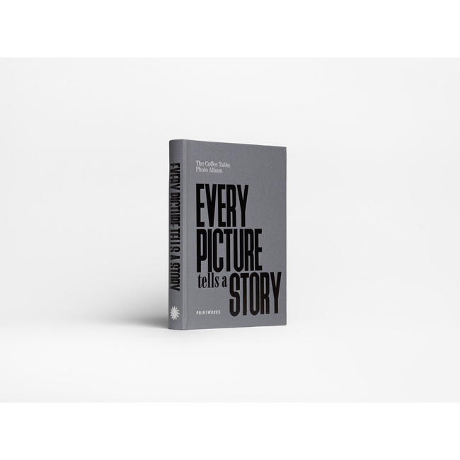 Album na zdjęcia Printworks Every Picture Tells a Story, ciemnoszary