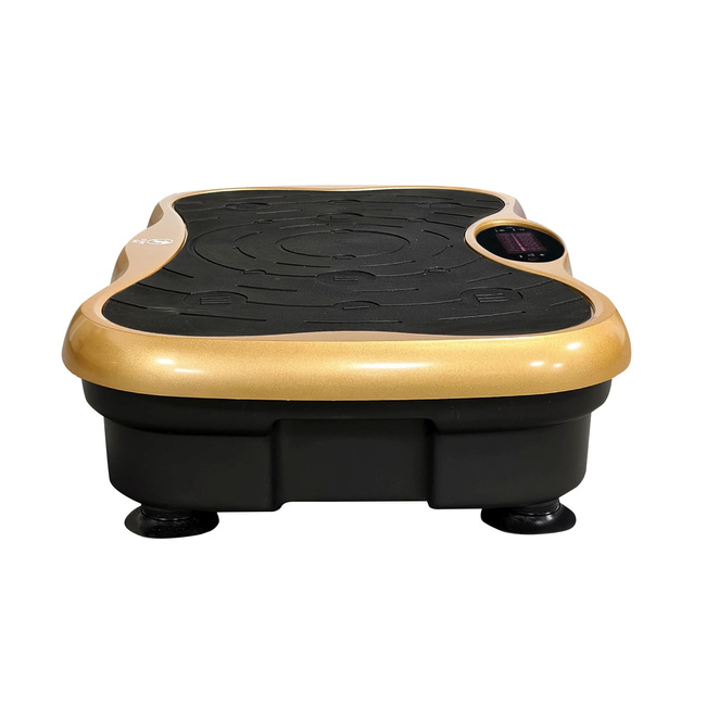 Extralink Moonwalk Spinmove Złoty | Platofrma Wibracyjna do Ćwiczeń Fitness | 200w