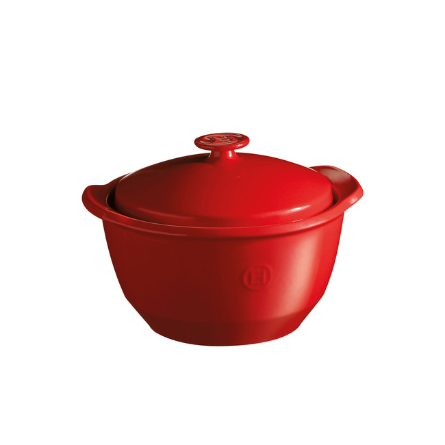 Garnek Typu One Pot - 2l - Czerwony - Emile Henry