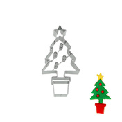 Foremka do pierniczków Choinka w doniczce - Birkmann