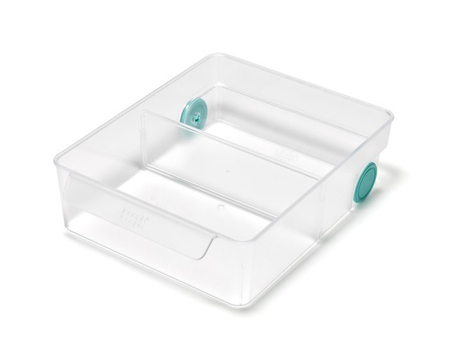 Pojemnik do lodówki Joseph Joseph FridgeStore XL z przegrodą, na kółkach