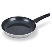 Patelnia Brabantia Indu+ Recycled 28 cm 101703, duża, z podpórką pod kciuk