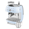 Smeg - Ekspres do kawy EGF03PBEU 50's Style - niebieski