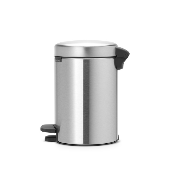 Kosz Pedałowy Newicon 3L Stal Matowa 112164