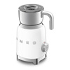 Smeg - Spieniacz do mleka, biały 50's Style MFF11WHEU Biały