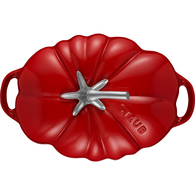Garnek żeliwny owalny pomidor 2.5 ltr, czerwony - Staub