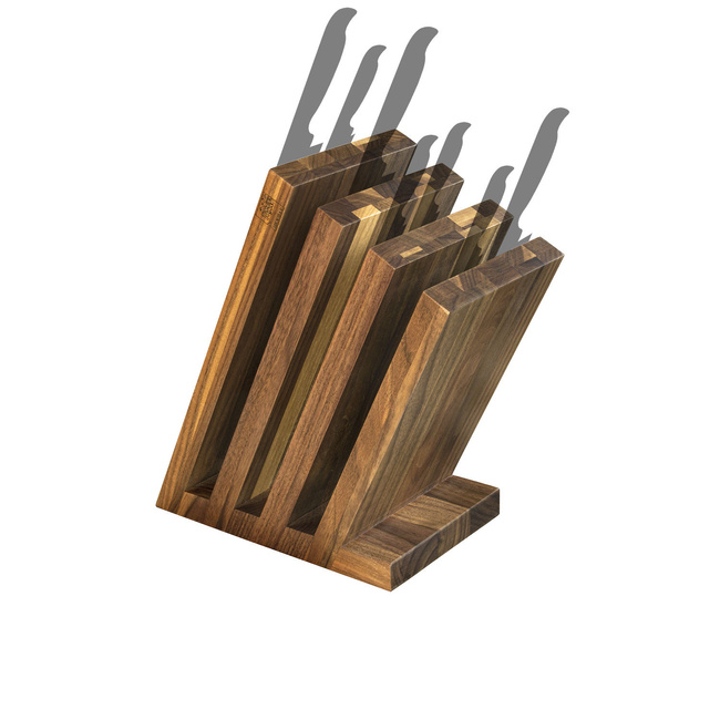 4-Elementowy Blok Magnetyczny Z Drewna Orzechowego - Artelegno