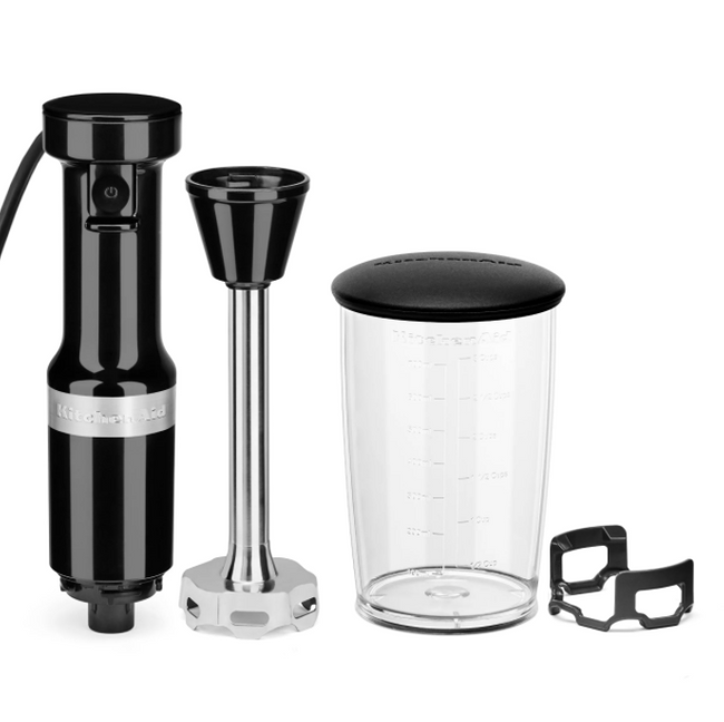 Blender Ręczny Classic Kitchenaid 5KHBV53EOB Czarny