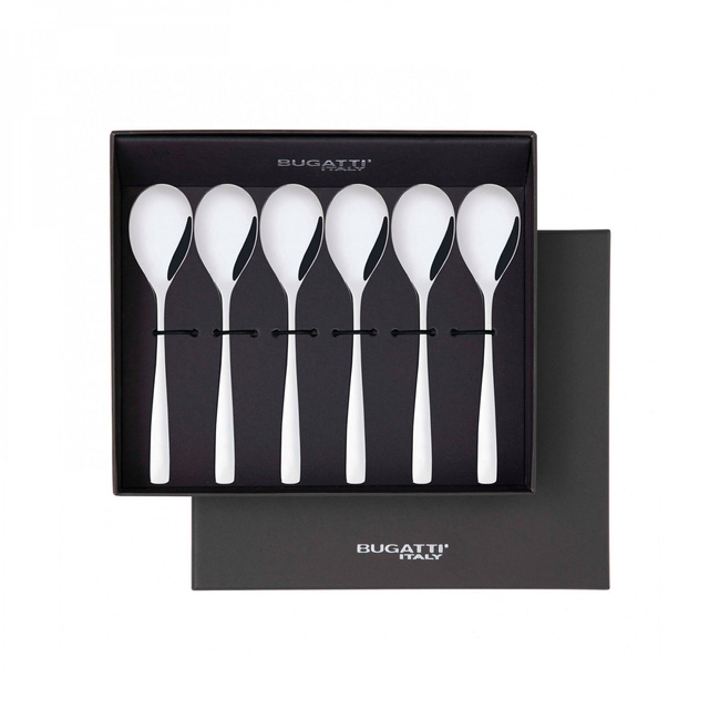 Amalfi Zestaw 6 Łyżeczek Do Herbaty W Pudełku - Bugatti
