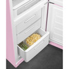 Smeg - Chłodziarko-zamrażarka FAB32RPK6 50'S STYLE - pastelowy róż