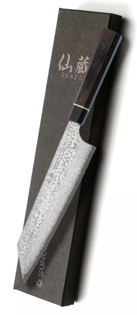 Suncraft Nóż Kuchenny SENZO BLACK Kiritsuke 20 cm VG10