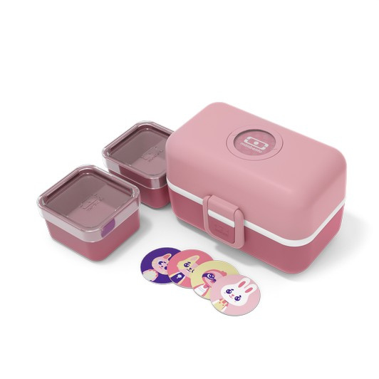 Lunchbox dziecięcy Tresor, Pink Blush - Monbento