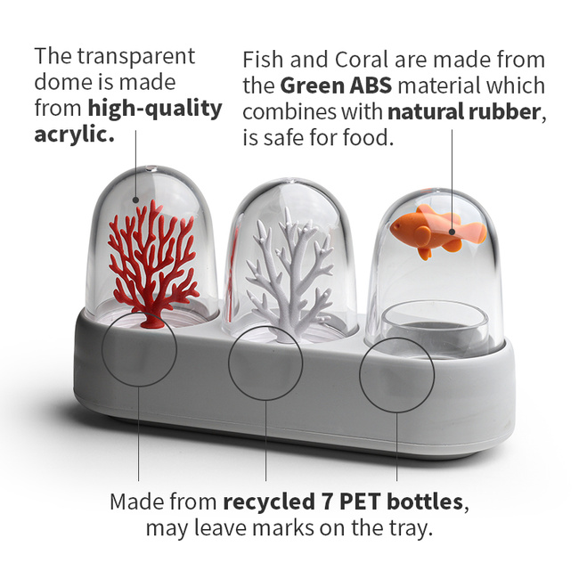 Zestaw Słoików Na Przyprawy, Wykałaczki, Ocean 10383Cg - Qualy