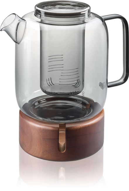 Trevio Czajnik do herbaty z podgrzewaczem - 1.5 Ltr - Gefu