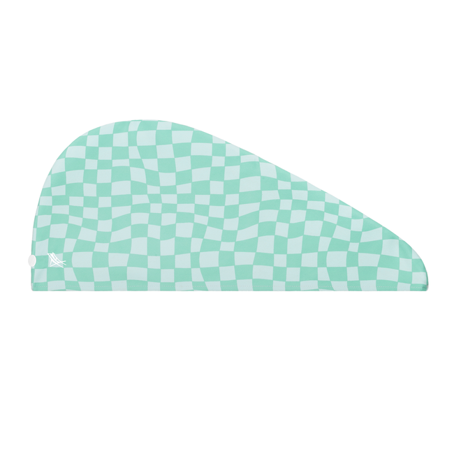 Turban do włosów Check Mate 70 x 25 cm Dock & Bay