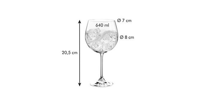 Kieliszek do gin&tonic Charlie 640 ml - Tescoma