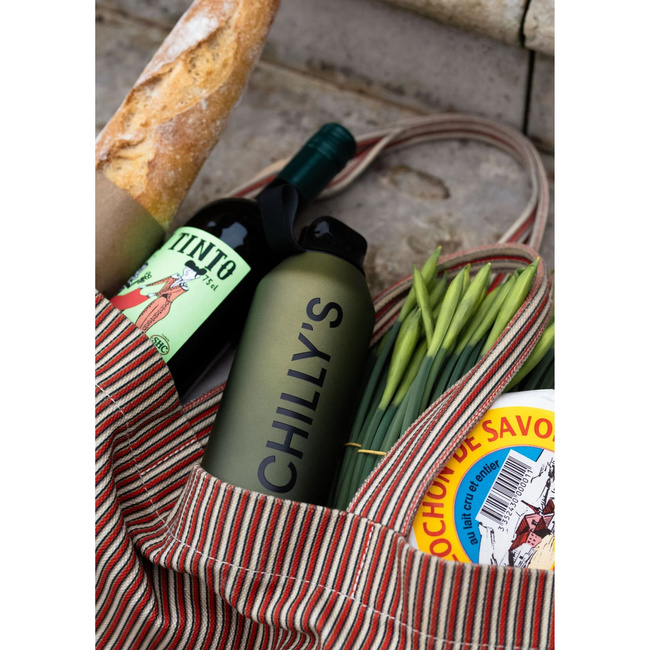 Butelka sportowa Chillys | 1000 ml | Matowy metalik Lawenda series 2 sport - Chillys bottles