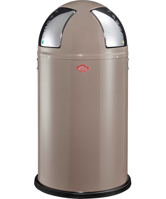 Kosz Na Śmieci Ciepły Szaryy 50l Push Two Wesco - Wesco