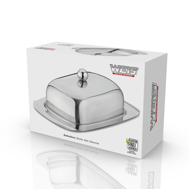 Maselnica ze stali nierdzewnej na kostkę 250 g - Weis