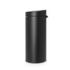 Kosz na śmieci Brabantia Touch Bin New 30 l, Mineral Matt Black