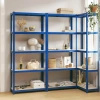Regał magazynowy metalowy Extralink EX.36790, 180x90x40 cm, niebieski, 5 półek