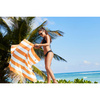 ręczniki plażowe szybkoschnące 160x90 cm ipanema orange l - dock & bay