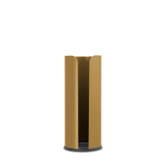 Zasobnik na papier toaletowy Brabantia Renew na 3 rolki, Warm Gold