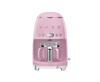Smeg - Ekspres przelewowy 50's Style - pastelowy róż DCF02PKEU